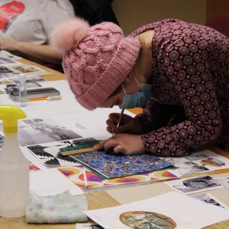 Atelier de photocollage